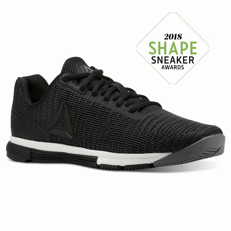 Adidasi Training Reebok Speed Tr Flexweave® Dama Negrii/Albi Romania TI2385KZ
